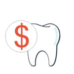 Tooth with a single dollar sign