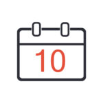 Calendar showing Ten Days of Temporary Coverage